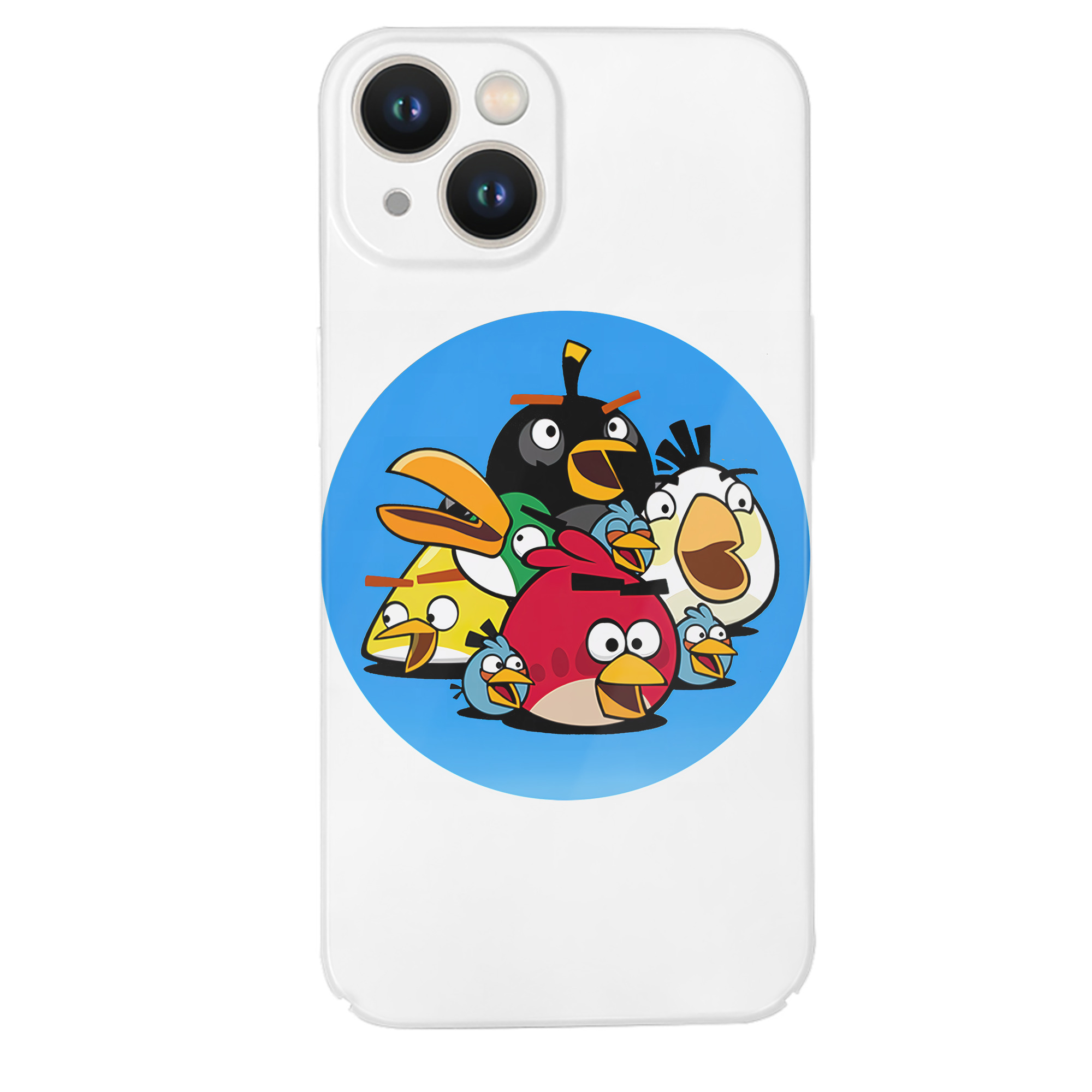 （画像用） Angry Birds アングリーバード 【iPhone 14シリーズ対応】ハードケース